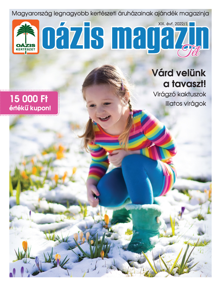 Oázis Magazin 2022 1 Tél Oázis Kertészet