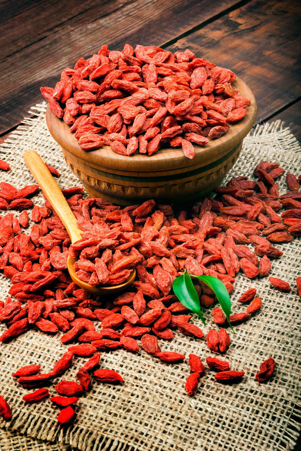 Gyümölcsös: a goji bogyó