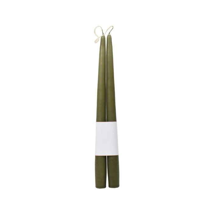 Zöld paraffin szálgyertya, Ø 2,2 cm; magasság: 32 cm