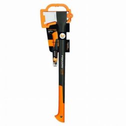 Fiskars Kemping fejsze X7, xsharp fejsze &eacute;s k&eacute;s&eacute;lező