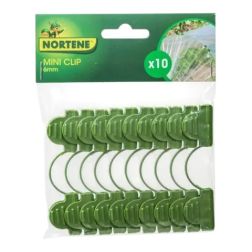 Nortene mini clip műanyag rögzítő