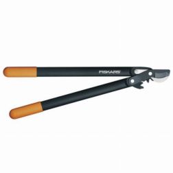 Fiskars Powergear műanyag fogaskerekes ágvágó, horgos pengével L74