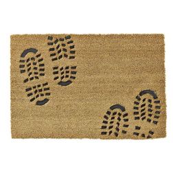 Hamat 147 Ruco Embossed Rubber 002 Rubber Foot 15mm magas kókuszrost lábtörlő 40x60 cm