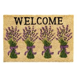 Hamat 147 Ruco Print 759 Lavender 15mm magas kókuszrost lábtörlő 40x60 cm