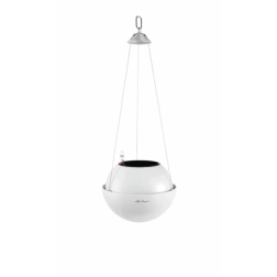 Lechuza BOLA Color 23 cm műanyag felakasztható kaspó white