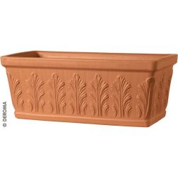 Deroma Cassetta Siena 45 cm agyag balkonláda