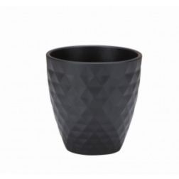 Anthrazit kerámia kaspó 632/15 cm