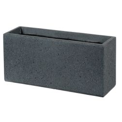 NDT Cleveland 22Z Black Set Of 2 -74-94, kerámia növénytartó szett