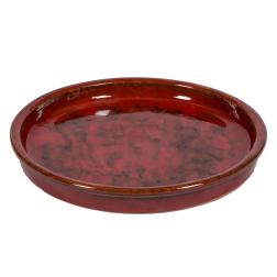 NDT Saucer Shanghai 1R Red kerámia alátét 25 cm