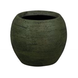 NDT Douro 1-06CA Dark Green kerámia kaspó 20 cm