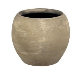 NDT Douro 1-06CI Beige kerámia kaspó 16 cm