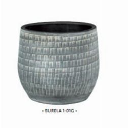 NDT Burela 1-01G Grey kerámia kaspó 16 cm