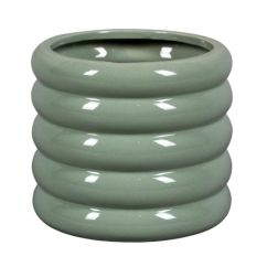 NDT Borro 1-01A Green kerámia kaspó 22 cm