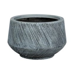 NDT Crosby 01G grey set of 3 kerámia növénytartó szett