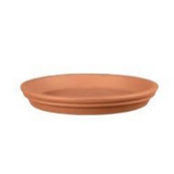 AnticoMestiere Sottovaso Rotondo 26 cm agyagcserép alátét