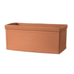 Deroma Cassetta Millerighe agyag virágláda 82 cm