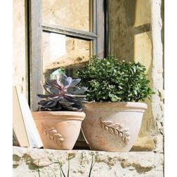 Deroma Ciotola Olive Terracotta agyag cserép 18 cm