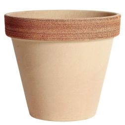 Degrea Vaso Graffiato agyag cserép 17 cm