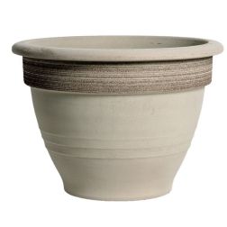 Degrea Campana Vulcano Szürke agyag cserép 42 cm