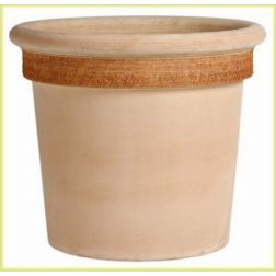 Degrea Vaso Milano Graffiato agyag cserép 18 cm