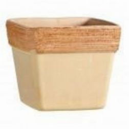 Degrea Vaso Quadro Graffiato agyag cserép 17 cm