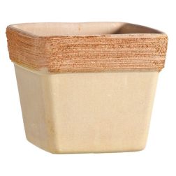 Degrea Vaso Quadro Graffiato agyag cserép 26 cm