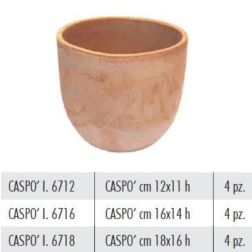 Terracotte Italia Caspo agyag cserép 12 cm