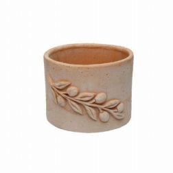 Terracotte Italia Cilindro Olive agyag cserép 16 cm