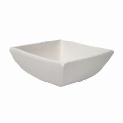 Terracotte Italia Cassetta Bonsai Quadra Bianca 25X25X Cm agyag virágláda 25 cm