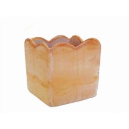 Terracotte Italia Cubo Petalo agyag cserép 20 cm