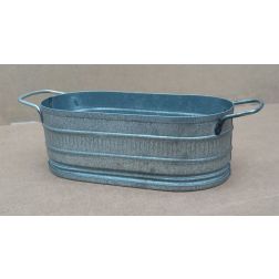 Ovál tál NAT-2018 Old Zinc 27cm