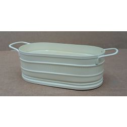 Ovál tál NAT-2018 krém 27cm