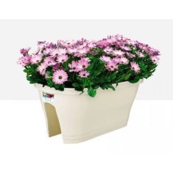 Elho Corsica Flower Bridge 60 cm White, műanyag balkonláda