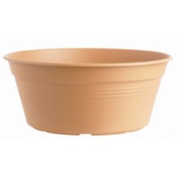 Elho Basics Bowl műanyag ültetőtál terrakotta 27 cm