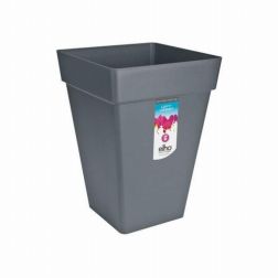 Elho Loft Urban Square High 30 cm Anthracite műanyag kaspó