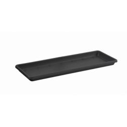 Elho Barcelona Trough Saucer 70 cm Anthracit műanyag balkonláda alátét