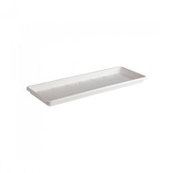 Elho Barcelona Trough Saucer 90 cm White műanyag balkonláda alátét