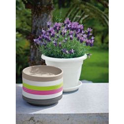 EURO 3 PLAST Medea Saucer Anthracite műanyag alátét 82 cm
