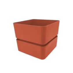 Teraplast Veleta Coral műanyag növénytartó 12 cm
