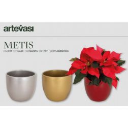 Artevasi METIS POT RED műanyag növénytartó 19 cm