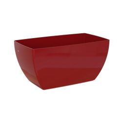 Artevasi Siena Plantbox Dark Red műanyag növénytartó 40 cm