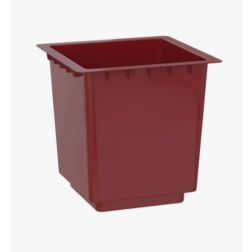 Artevasi Insert Pisa 40/78 cm műanyag kaspó betét Dark Red színben