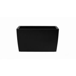 Artevasi Marbella Black műanyag növénytartó 30 cm