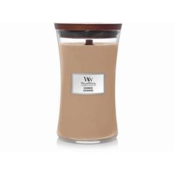 WoodWick Cashmere nagy üveg illatgyertya