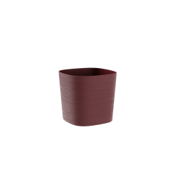 Teraplast Capri Rosewood műanyag növénytartó 24 cm