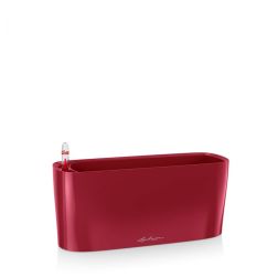 Lechuza DELTA Scarlet Red High Gloss műanyag n&ouml;v&eacute;nytart&oacute; 10 cm