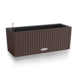 Lechuza BALCONERA Cottage 50 cm műanyag balkonláda mocha