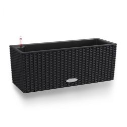 Lechuza BALCONERA Cottage 50 cm műanyag balkonláda graphite black