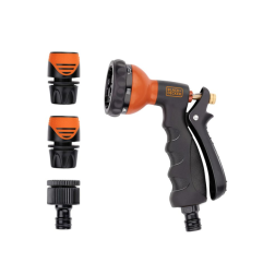 Black + decker Szórópisztoly 7 fejes szett 1/2" 4db 