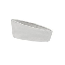 Terracotte Italia Cassetta Inclinata Bianca agyag virágláda 36 cm